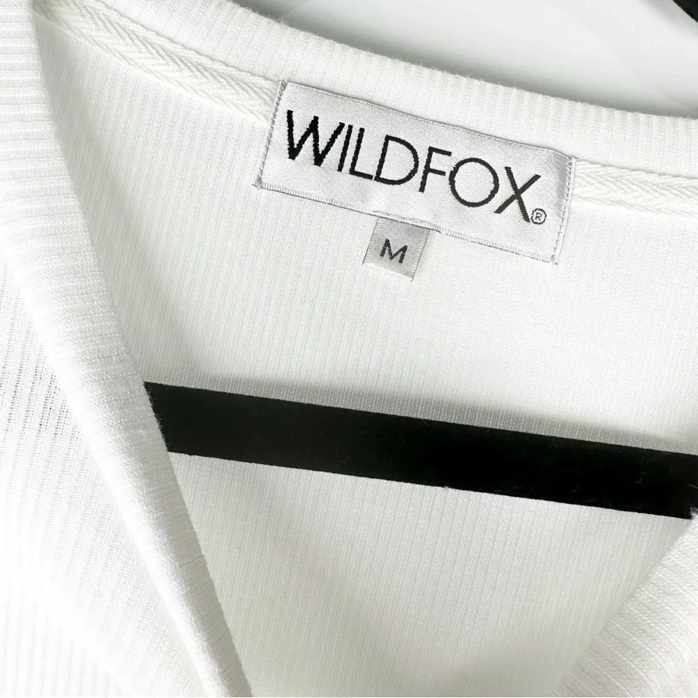 Wildfox White Tee Size M - Picture 4 of 4